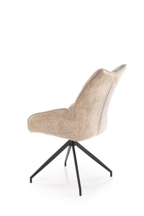 Moderní jídelní židle Halmar K553 židle béžová (1)