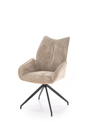 Moderní jídelní židle Halmar K553 židle béžová (2)