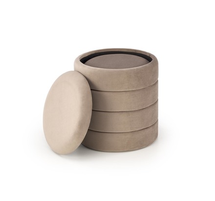 Taburety Halmar PACHO sestava, béžová (2)