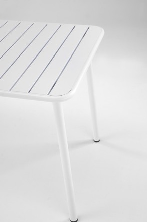 Zahradní stůl Halmar BOSCO obdelník bílá (1p=1szt) (7)