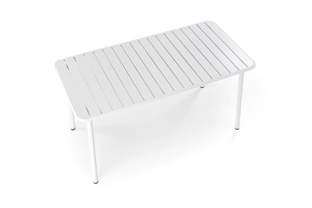 Zahradní stůl Halmar BOSCO obdelník bílá (1p=1szt) (4)