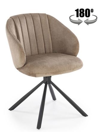 Moderní jídelní židle Halmar K533 židle cappuccino