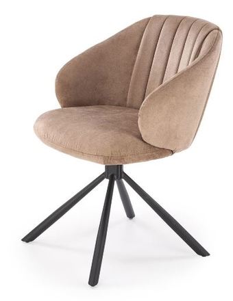 Moderní jídelní židle Halmar K533 židle cappuccino (2)