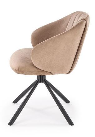 Moderní jídelní židle Halmar K533 židle cappuccino (3)
