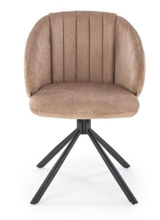 Moderní jídelní židle Halmar K533 židle cappuccino (4)
