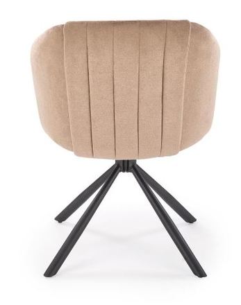 Moderní jídelní židle Halmar K533 židle cappuccino (5)