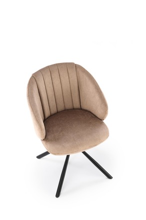 Moderní jídelní židle Halmar K533 židle cappuccino (1p=2szt) (5)