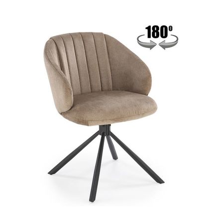 Moderní jídelní židle Halmar K533 židle cappuccino