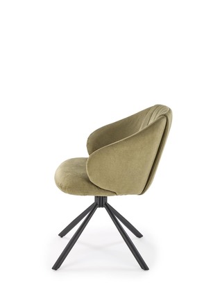 Moderní jídelní židle Halmar K533 židle olivová (1p=2szt) (4)