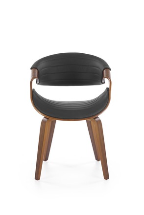 Moderní jídelní židle Halmar K544 černá / ořechová (1p=1szt) (4)