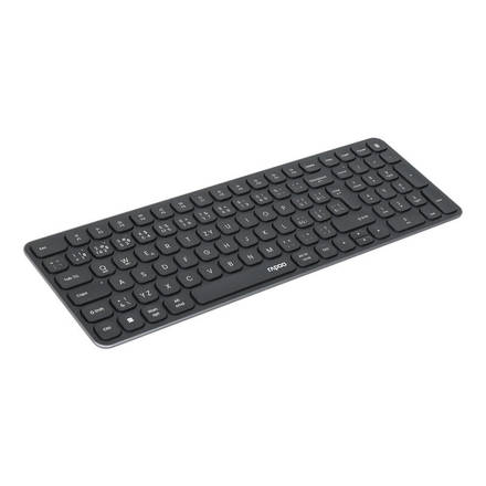 Počítačová klávesnice Rapoo E9310M multi-mode, CZ/ SK layout - šedá (1)