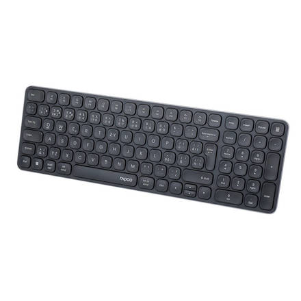 Počítačová klávesnice Rapoo E9310M multi-mode, CZ/ SK layout - šedá (2)