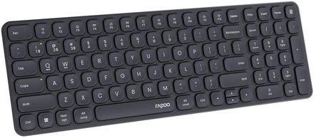 Počítačová klávesnice Rapoo E9310M multi-mode, CZ/ SK layout - šedá (2)