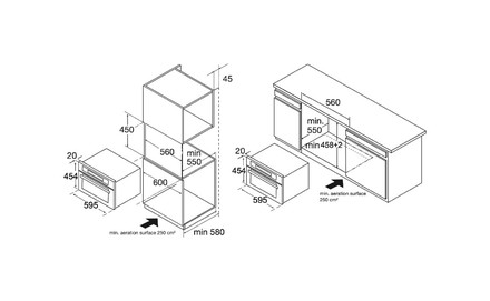 Vestavná mikrovlnná trouba Candy CA4MWNBB6N (6)