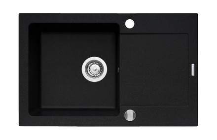 Granitový kuchyňský dřez Pyramis MIDO 79x50 1B1D VOLCANO