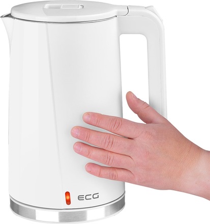 Rychlovarné konvice ECG RK 1702 Safe to Touch White (2)