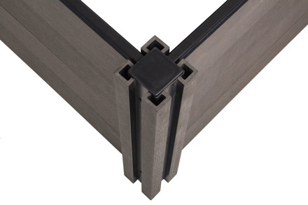 Vyvýšený záhon G21 Crop 183 x 143 x 80, WPC, Eben (2)