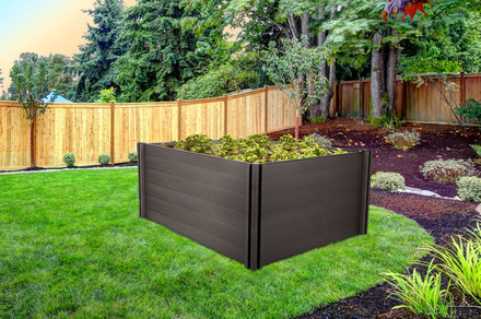 Vyvýšený záhon G21 Crop 210 x 143 x 80, WPC, Eben (5)