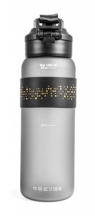 Láhev G21 na pití 1000 ml, šedá zmrzlá (2)