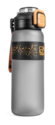 Láhev G21 na pití 1000 ml, šedá zmrzlá (3)