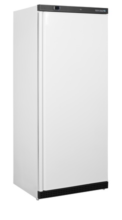 Chladicí skříň s plnými dveřmi Tefcold UR 600 W1 bílá