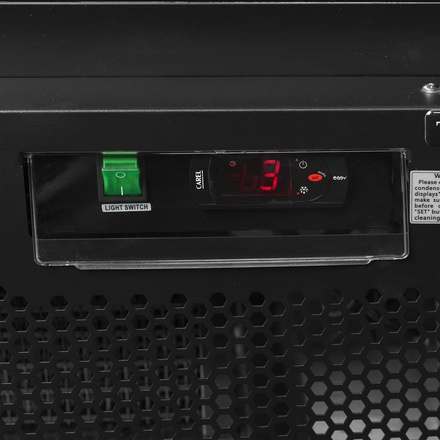 Chladicí skříň prosklené kř. dveře Tefcold Atom Maxi C3DBB (3)