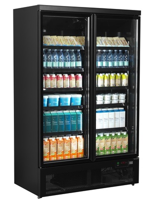 Chladicí skříň prosklené kř. dveře Tefcold Atom Maxi C2DBB (1)