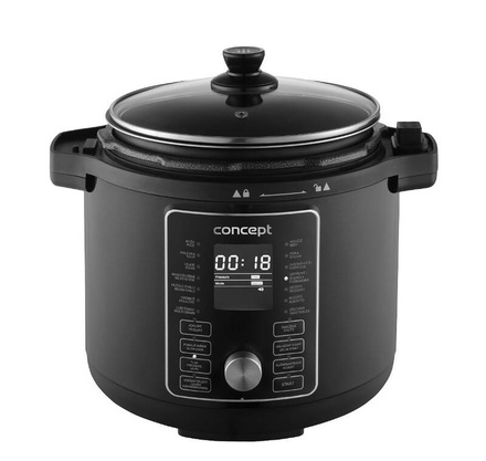 Multifunkční tlakový hrnec Concept COOKERY CK8000 Air Fry (1)