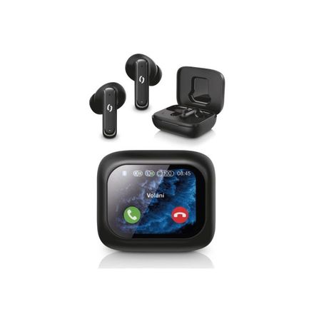 Sluchátka do uší Aligator PODS LCD + ANC TWS07