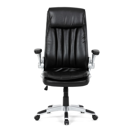 Kancelářské křeslo Autronic Křeslo kancelářské, černá ekokůže, houpací mechanismus (KA-F1218 BK) (1)