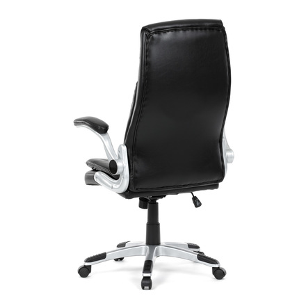 Kancelářské křeslo Autronic Křeslo kancelářské, černá ekokůže, houpací mechanismus (KA-F1218 BK) (6)