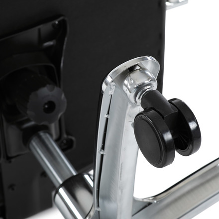 Kancelářské křeslo Autronic Křeslo kancelářské, černá ekokůže, chromový kříž, houpací mechanismus, nosnost 150kg (KA-F1385 BK) (34)