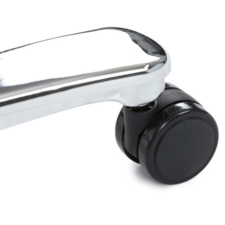 Kancelářské křeslo Autronic Křeslo kancelářské, černá ekokůže, chromový kříž, houpací mechanismus, nosnost 150kg (KA-F1385 BK) (35)