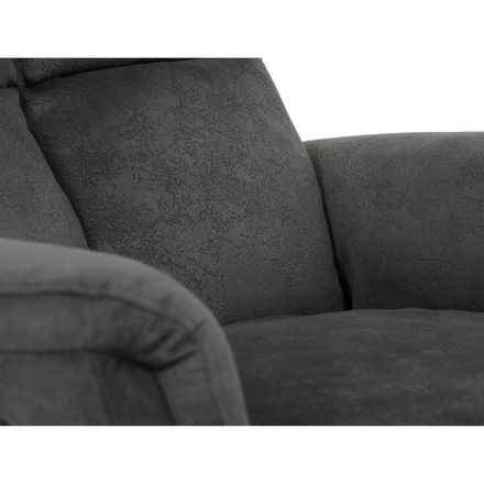 Relaxační křeslo Autronic Křeslo polohovací, manuální polohování, šedá látka, houpací mechanismus (TV-S8449 GREY2) (39)
