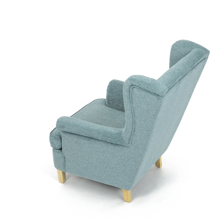 Křeslo ušák Autronic Křeslo ušák, zelená látka, AK-388 GRN2 (AK-388 GRN2) (17)