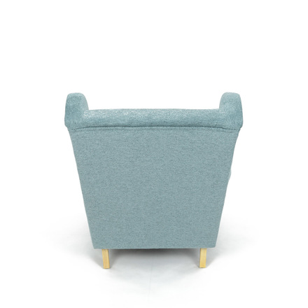 Křeslo ušák Autronic Křeslo ušák, zelená látka, AK-388 GRN2 (AK-388 GRN2) (19)