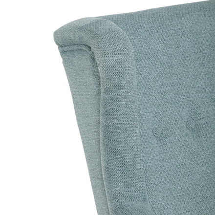 Křeslo ušák Autronic Křeslo ušák, zelená látka, AK-388 GRN2 (AK-388 GRN2) (28)