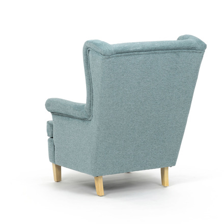 Křeslo ušák Autronic Křeslo ušák, zelená látka, AK-388 GRN2 (AK-388 GRN2) (6)