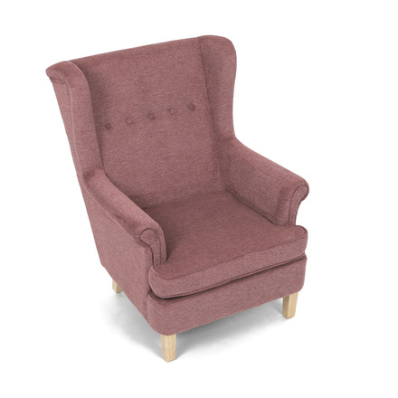 Křeslo ušák Autronic Křeslo ušák, růžová látka, AK-388 PINK2 (AK-388 PINK2) (24)