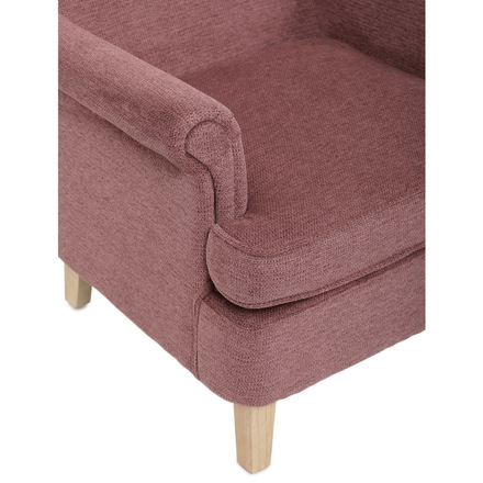 Křeslo ušák Autronic Křeslo ušák, růžová látka, AK-388 PINK2 (AK-388 PINK2) (28)