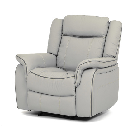 Relaxační křeslo Autronic TV a relaxační křeslo s elektrickým ovládáním, potah ekokůže v odstínu lanýž (TV-4119 LAN) (3)