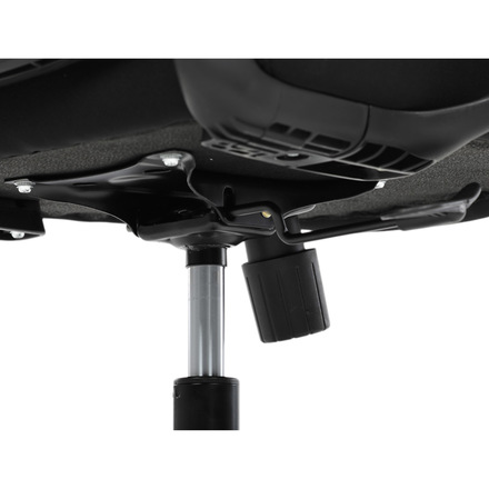 Kancelářská židle Autronic Židle kancelářská, černý MESH a černá látka, plastový kříž, houpací mechanismus (KA-S424 BK) (32)