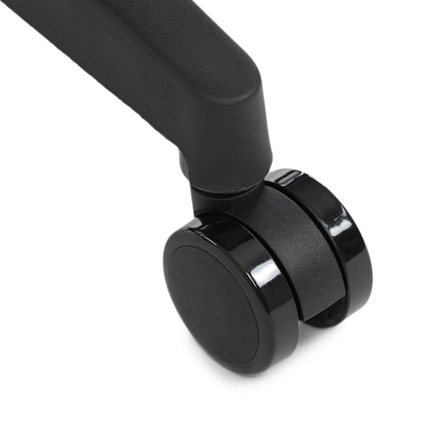 Kancelářská židle Autronic Židle kancelářská, černý MESH a černá látka, plastový kříž, houpací mechanismus (KA-S424 BK) (34)