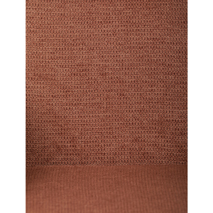 Dřevěná jídelní židle Autronic Židle jídelní s područkami, oranžová voděodpudivá látka, dubové nohy, otočná 360° (DCH-C2148 ORA2) (25)