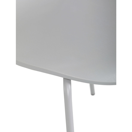 Moderní jídelní židle Autronic Židle jídelní, šedý plast, čtyřnohá kvová podnož (CT-X7034 GREY) (21)