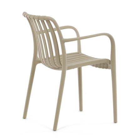 Moderní jídelní židle Autronic Židle jídelní, stohovatelná, cappucino plast (CT-X7029 CAP) (6)