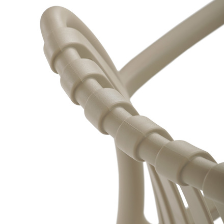 Moderní jídelní židle Autronic Židle jídelní, stohovatelná, cappucino plast (CT-X7029 CAP) (21)