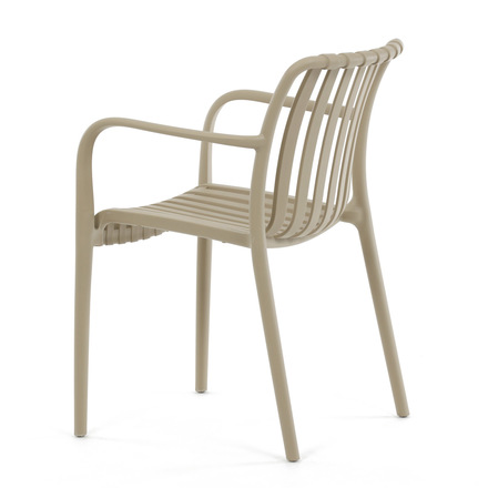 Moderní jídelní židle Autronic Židle jídelní, stohovatelná, cappucino plast (CT-X7029 CAP) (3)