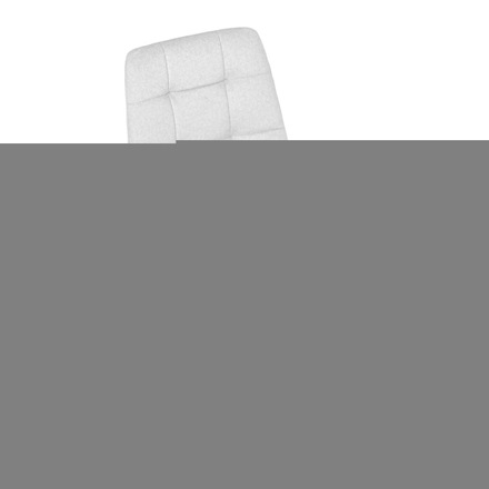 Moderní jídelní židle Autronic Židle jídelní, bílá látka, čtyřnohá kovová podnož, černý mat (DCL-X7015 WT2) (28)