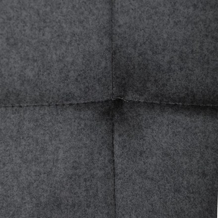 Moderní jídelní židle Autronic Židle jídelní, šedá látka, čtyřnohá kovová podnož, černý mat (DCL-X7015 GREY2) (26)